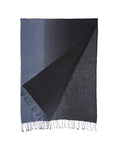 OMBRE GREY SCARF WITH SILK