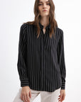 BLACK STRIPED SHIRT