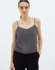 SLEEVELESS TOP IN GREY