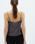 SLEEVELESS TOP IN GREY