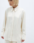 MILK-SHADE FLUID SHIRT