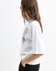 WHITE T-SHIRT WITH PRINT