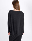 CASHMERE DARK GREY SWEATER