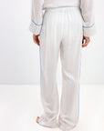 PYJAMA PANTS IN BLUE STRIPES - UNISEX