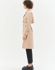 TIMELESS TRENCH COAT IN SAND