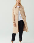 TIMELESS TRENCH COAT IN SAND