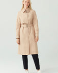 TIMELESS TRENCH COAT IN SAND