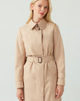 TIMELESS TRENCH COAT IN SAND